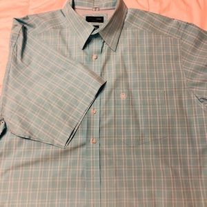 Ariat Pro Bright Blue Short Sleeve Button Down